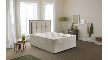 4`6 Double Silentnight Delamere Sprung-Edge Divan bed - Firm