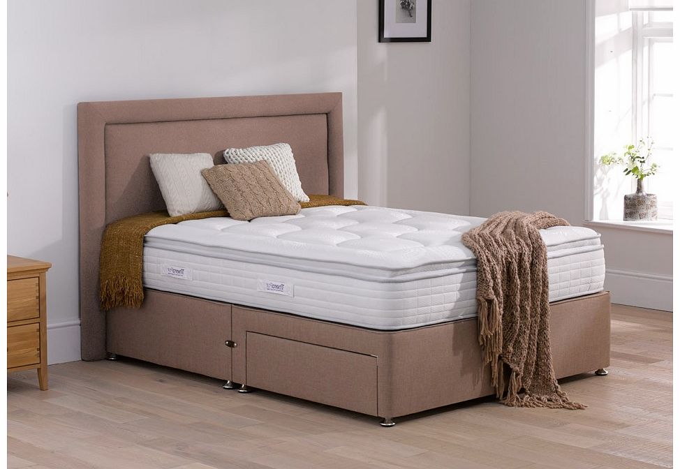 4`6 Double Therapur Vitality Divan Bed - Medium