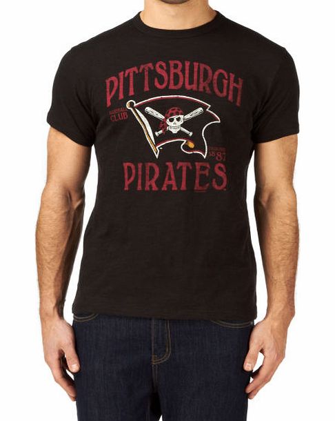 47 Brand Mens 47 Brand Pittsburgh Pirates Scrum T-Shirt