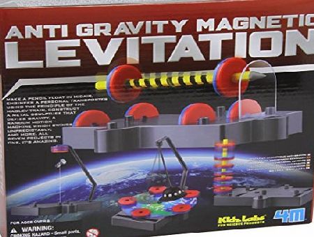4M Great Gizmos Kidz Labs Anti Gravity Magnetic Levitation