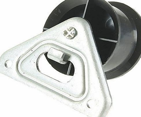 4YourHome Replacement Drive Belt Jockey Tension Pulley Wheel amp; Bracket for Hotpoint Indesit Tumble Dryers