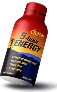 5 Hour Energy Drink SINGLE BOTTLE ORANGE