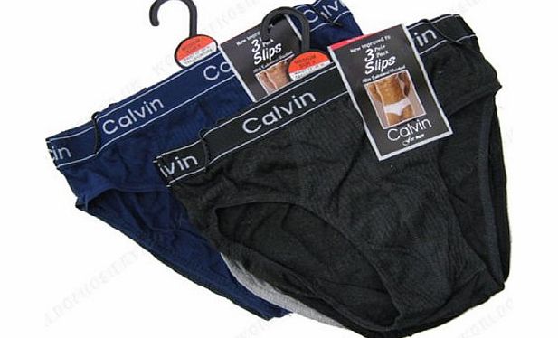5 Star Mens 3 Pairs Calvin Briefs Slips Trunks Pants Underwear small