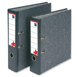 5 Star Office Lever Arch File 70mm A4 Cloudy