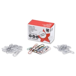 5 Star Office Paperclips Metal Small 22mm Lipped