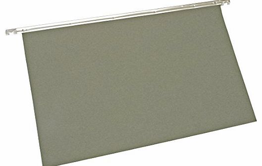 Office Suspension File Manilla Heavyweight with Tabs and Inserts A4 Green (Pack of 50)