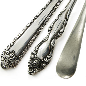& Fabulous Silver Plated Desert Spoon