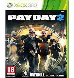 505 Games Payday 2 on Xbox 360