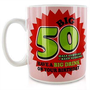 50th Birthday Massive Mug