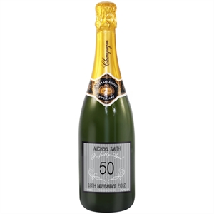 Birthday Personalised Champagne Bottles -