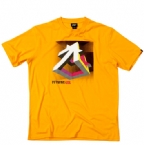 55 DSL Mens T-Cube T-Shirt Orange
