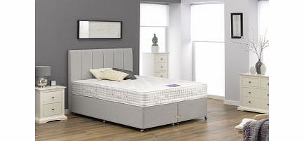 6`0 Super King Buckingham divan - gold