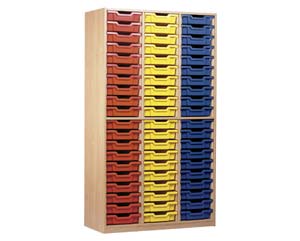 60 tray open storage