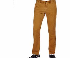 7 For All Mankind Bronze Slimmy cotton blend chinos