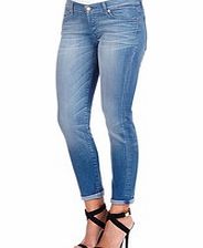 7 For All Mankind Josefina cotton blend boyfriend jeans
