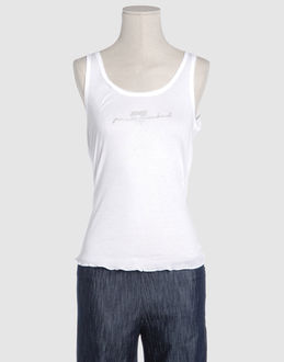 7 FOR ALL MANKIND TOP WEAR Sleeveless t-shirts WOMEN on YOOX.COM