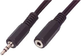 7dayshop.com Cables - 3.5mm Stereo Male to 3.5mm Stereo Female - 2.5 Meter - Ref. CABLE-423/2.5