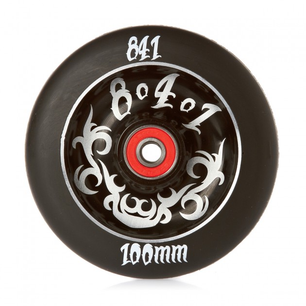 841 Tribal 100mm Scooter Wheel - Black