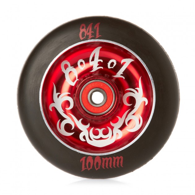 841 Tribal 100mm Scooter Wheel - Red