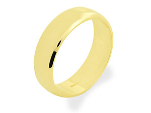 9ct gold 7mm Wide Band Wedding Ring 181103-U