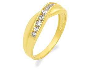 9ct gold and Cubic Zirconia Ring 186111-K