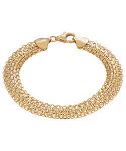 9ct Gold Bismark Bracelet