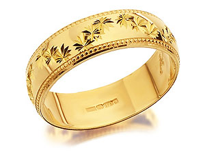 9ct Gold Brides Wedding Ring 5mm - 184357