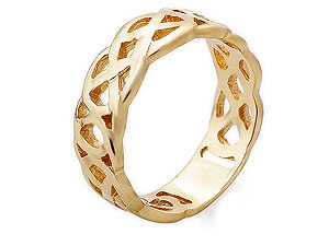 9ct gold Celtic Ring 181969-N