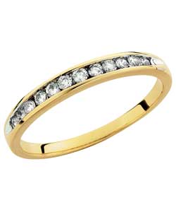 9ct Gold Channel Style Eternity Ring