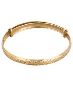 9ct Gold Childs Expanding Bangle