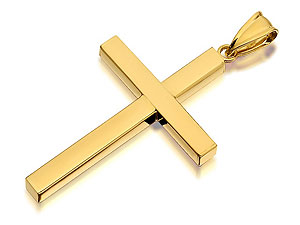 9ct Gold Classic Cross 30mm - 186328
