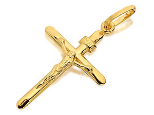 9ct Gold Crucifix 27mm - 186380
