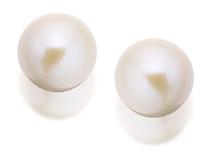 9ct Gold Cultured Pearl Stud Earrings 7.5mm -
