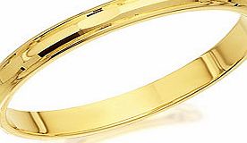 9ct Gold Diamond Cut Brides Wedding Ring 2mm -
