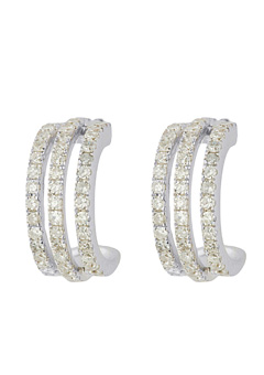 9ct Gold Diamond Earrings