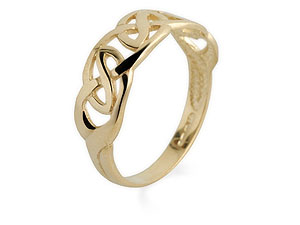 9ct Gold Gentlemans Celtic Ring - 183573