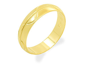 9ct gold Grooms Wedding Band 184202-U
