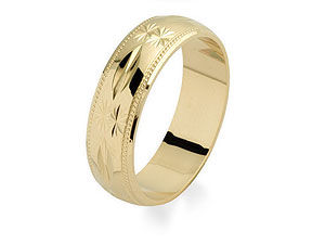 9ct gold Grooms Wedding Ring 184331-W