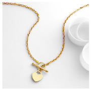 9ct gold heart necklace