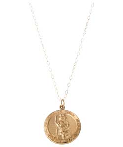 9ct Gold Hollow St. Christopher and Guardian