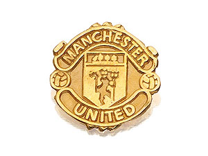 9ct gold Manchester United Crest Single Earring