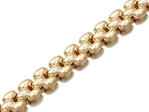 9ct gold Panther Bracelet 078012