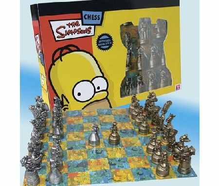 A La Carte Simpsons Chess Set