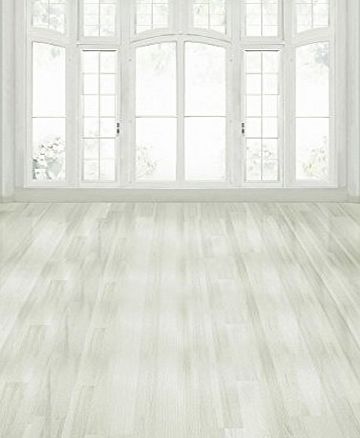 A.Monamour Pure White Hall Room Indoor Flooring Wall Studio Mural Cloth Vinyl 5x7ft Photography Backdrops