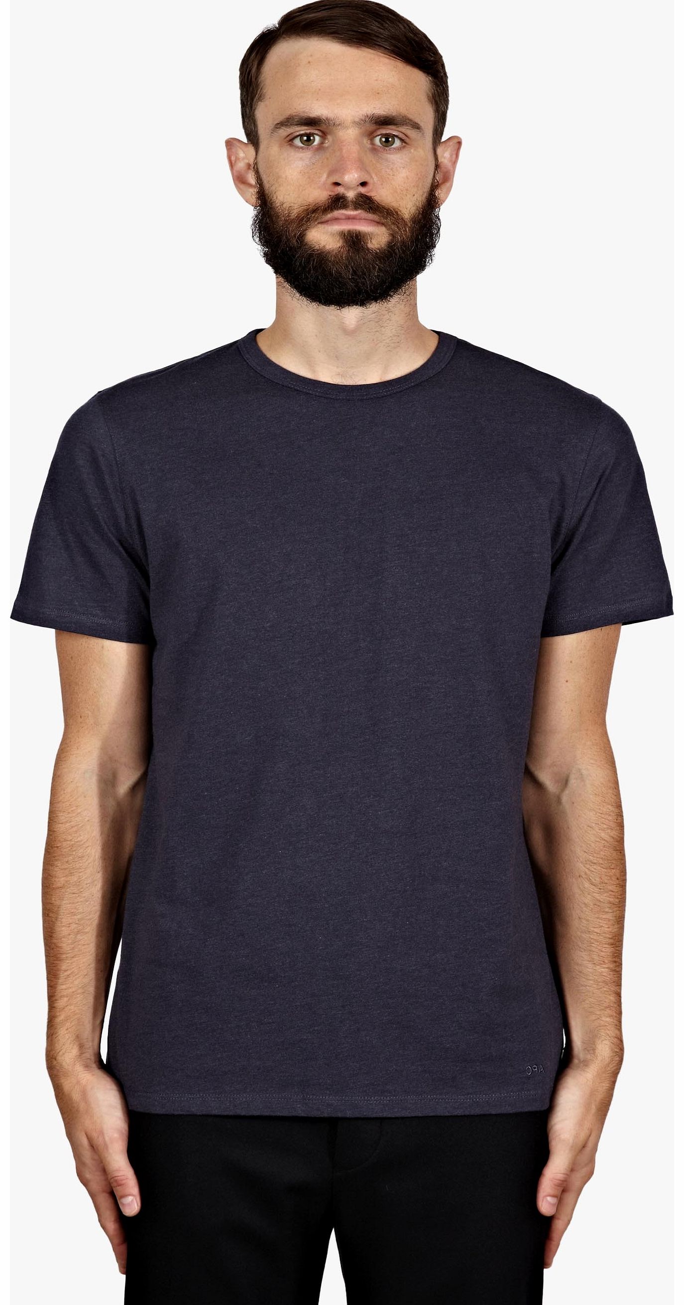 A.P.C. Mens Blue Cotton T-Shirt apc2106nvyxl