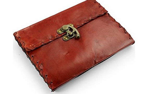 A.P. Donovan - Photo album jacket made of genuine leather with brass closure - A5