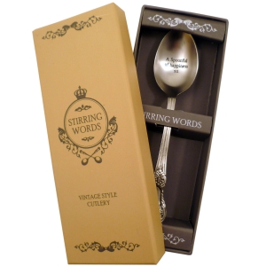 Spoonful Of Happiness Engraved Spoon