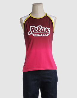 A-STYLE TOP WEAR Sleeveless t-shirts WOMEN on YOOX.COM