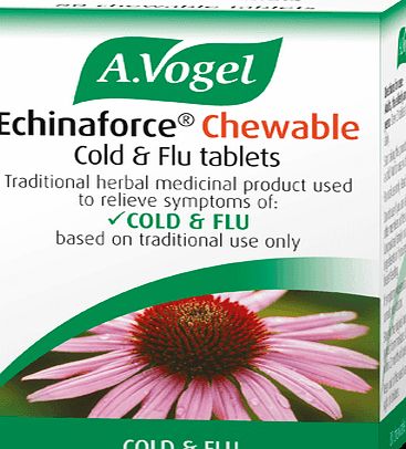 A.Vogel Echinaforce Chewable 100 Tablets 044131