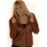 LADIES FITTED LEATHER JACKET and#39;112Aand39;